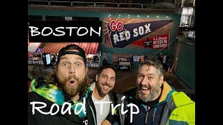 Road Trip Boston part 2, from Boston to Burlington, from Fenway Park to... (Between boys for our ...