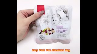 Easy Peel Film to Make Two Chambers Bag be Possible