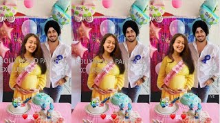 Neha Kakkar Flaunting her Baby Bump and Celebrates her Baby Shower Celebration With Hubby Rohanpreet