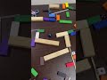 【本日のピタゴラスイッチ】 tiktok ピタゴラスイッチ marblerun end dominos rubegoldberg rubegoldbergmachine asmr