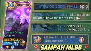 BIKIN EMOSI!! GLOBAL MOSKOV KETEMU PLAYER FEEDER GA SADAR DIRI! AUTO REPORT - MLBB