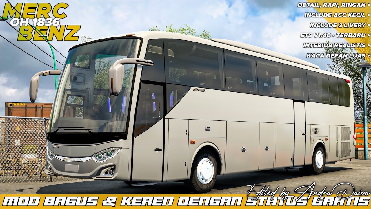 MOD KEREN‼️- Review & Modifikasi Jetbus 3 SHD Single Glass | ETS 2 ...