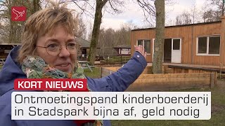 Kinderboerderij supertrots op nieuwe ontmoetingsruimte | Omroep Flevoland