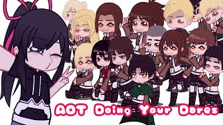 AOT Doing Your Dares pt.1 ✨ || Gacha Club || Read desc.