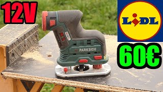 LIDL FELSŐMARÓGÉP PARKSIDE POFA 12 A1 X12VTEAM (as Bosch Professional GKF 12v)