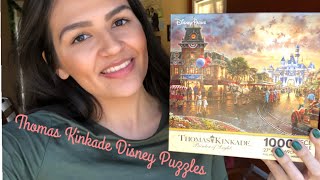 My Thomas Kinkade Disney Puzzle Collection! | Vlogmas 2018