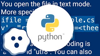 csv.Error: iterator should return strings, not bytes