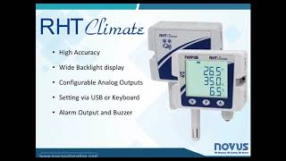 High precision humidity and temperature - RHT Climate | English