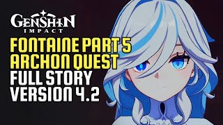 Archon Quest Chapter IV: Act V Full Story HD | Masquerade Of The Guilty With Furina | Genshin Impact