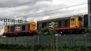 Class 20 20118 and 20132 with mk3s for scrap 29/04/2020 THRASH \u0026 TOOTS