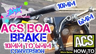 ACS BOA Brake 10MM to 6MM Conversion #ACS #midschoolbmx #bmx #ballbearings #argh