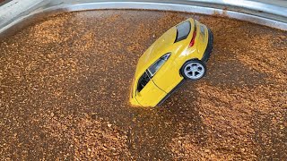 Toy Cars Fall In Chili Water Welly Car