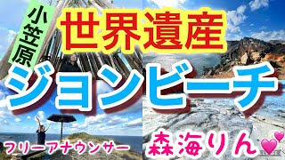 【世界遺産】絶対見たい！父島で美しさNo.1のビーチとは？/ 最難関の遊歩道を歩く！/ 小笠原諸島 ジョンビーチ ブタ海岸 中山峠 小港海岸