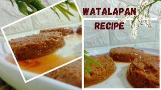 අමුද්‍රව්‍ය 3න් ලෙසියෙන් ම හදන වටලප්පම් Watalapan recipe