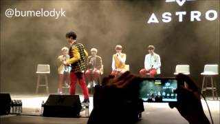 170305 ASTRO 1st Showcase in Singapore - Rocky Dancing To EXID's 위아래 (Up\u0026Down)