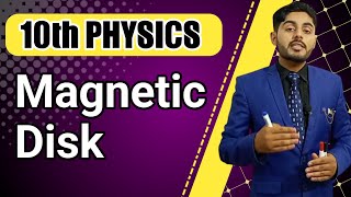 Magnetic Disk class 10 | 10th class physics ch 17 magnatic disk | storage devices sabaq in urdu