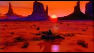 An American Tail: Fievel Goes West - Fievel and Wylie Burp watch the sunset