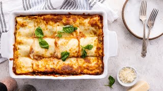 Spinach and Mushroom Lasagna