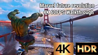 Marvel future revolution 4K 60FPS gameplay walkthrough - no commentary | android gameplay