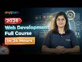 Web Development Full Course | Web Development in 24 Hours | Web Development Tutorial | Simplilearn