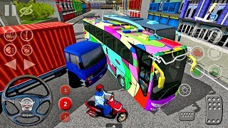Bus Simulator Indonesia #26 Fun Bus Game! - BUSSID Android gameplay