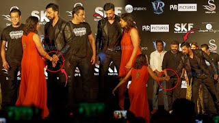 Kiccha Sudeep with Gorgeous wife Priya Sudeep and Salman Khan at Vikrant Rona Pre - Release Event