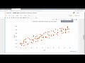 Statistics: Scatter plots using Plotly for Python