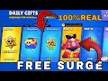 I GOT SURGE FOR FREE WHEN I OPENED MY OLD ACCOUNT🤯GOT FREE MEGA BOX & STAR DROPS!!🤩🎁| BRAWL STARS