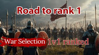 War Selection - 1v1 ranked - sloppy game vs Voxi (SkinnyGuziec)