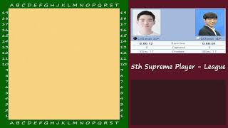 [EN/FR] 5th Supreme Player - League : Im Sangyu vs Lee Changseok