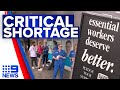 Australia's largest clinical workforce says it's in crisis | 9 News Australia