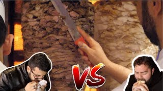 London Shawarma 🇬🇧VS. Paris Shawarma 🇫🇷|  الشاورما في لندن VS الشاورما في باريس