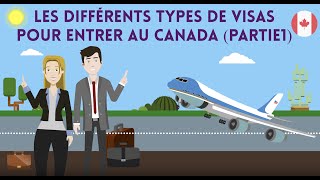 Les différents types de visas pour entrer au Canada