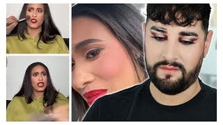 MUA’s TikTok live Stream Goes Horribly Wrong! | Client HATES her Makeup Pro MUA