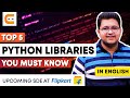 Top 5 PYTHON LIBRARIES You Must Know | Coding Ninjas