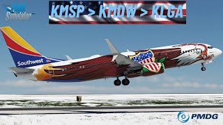 MSFS LIVE | Southwest OPS | KMSP ✈ KMDW | *PRE-RELEASE BORIS SOUND PACK* | PMDG 737-800 |#msfs2020