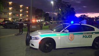 Detectives investigate deadly shooting outside Miami-Dade apartment