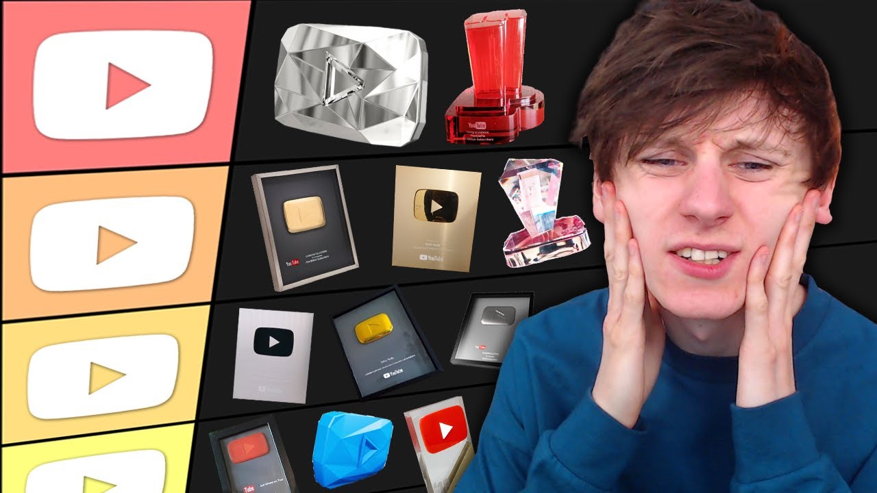 Youtube Play Button Tier List Youtube Youtube Play Button Tier List Youtube