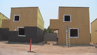 Thirteen tiny houses are being built in the heart of Tempe