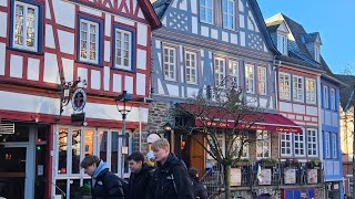 IDSTEIN/GERMANY/A Walk Through a Small Fairytale Town in Hessen