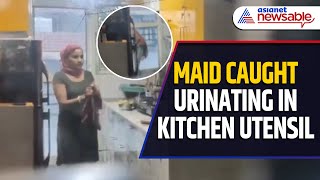 UP Shocker: Maid Caught Urinating in Kitchen Utensil at Ghaziabad Home