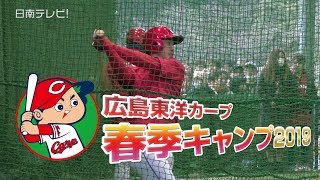 広島カープ 春季キャンプ一軍手締め（2019 宮崎県日南市）