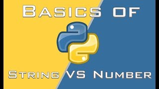 Errors in Reading String vs Number | Python Tutorials | learn CBSE Python