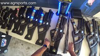 Learn how to customize Outdoor Laser Tag equipment with AGRSports