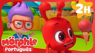 Morphle e os Ladrões de Sorvete! | MARATONA DO MORPHLE! | Desenhos Animados Infantis em Português