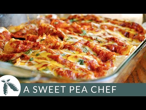 Shredded Chicken Enchiladas | A Sweet Pea Chef Shredded Chicken Enchiladas | A Sweet Pea Chef