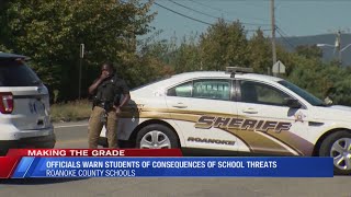 Roanoke County Public Schools officials take action after school threats