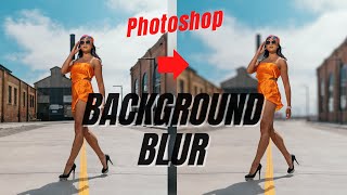 ☑ Background Blur in Photoshop | THREE Simple Ways