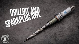 Old Sparkplug and Drill Bit Awl - Upcycle