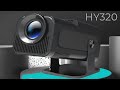 Hy320 Best Budget Projector Setup Quality Test